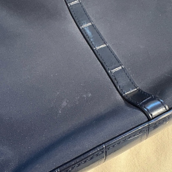 Estée Lauder Satchel Small‎ Navy Blue Bag - Picture 6 of 11